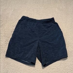 Lululemon Pace Breaker Short *Linerless size S 
Heather Allover  Blue True Navy